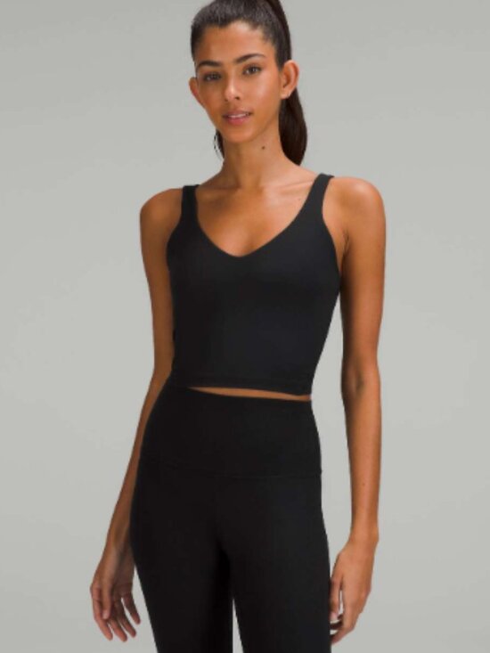 lululemon athletica Tops - Lululemon Align Ribbed Tank Top In Black